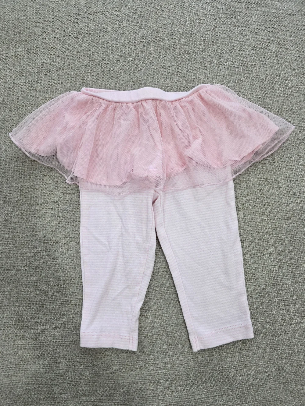 Carter's Pink Tulle Skirted Leggings